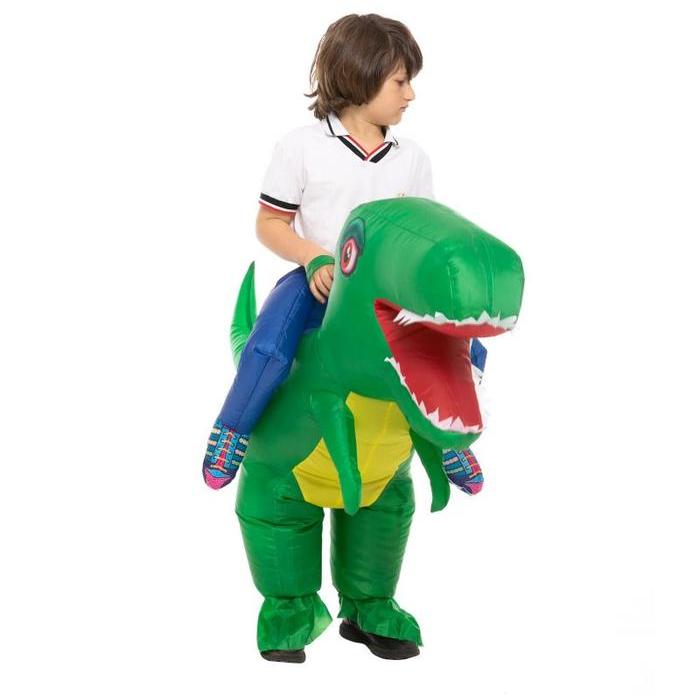 KOSTUM BAJU BADUT KOSTOM DINO KOSTUM DINOSAURUS DEWASA ANAK BAYI INFLATABLE COSTUME BABY CHILDREN