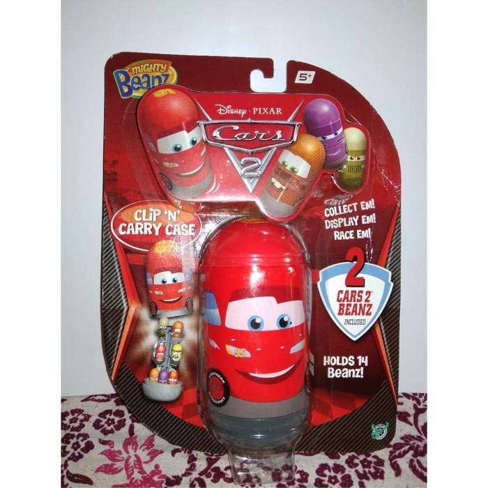Disney Pixar Cars Mighty Beanz Holds 14 Beanz Original Promo Premium