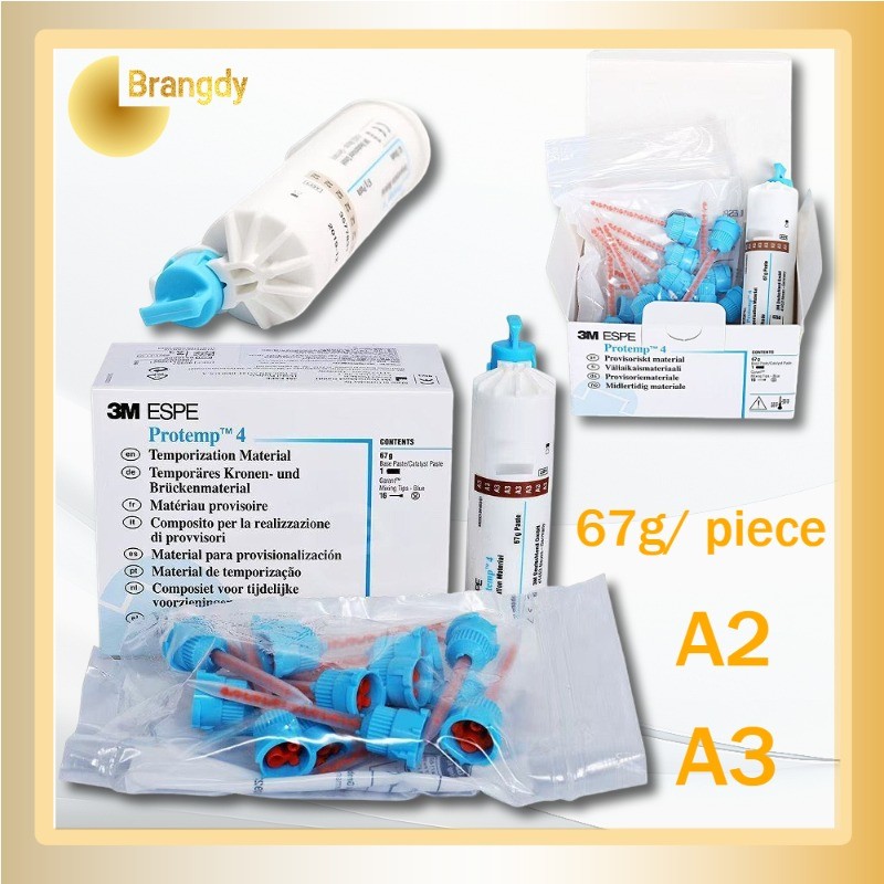 3M Protemp 4 Temporary Crowns Bridges Material Composite Resin Adhesive Catalyst Paste Cartridge 3M