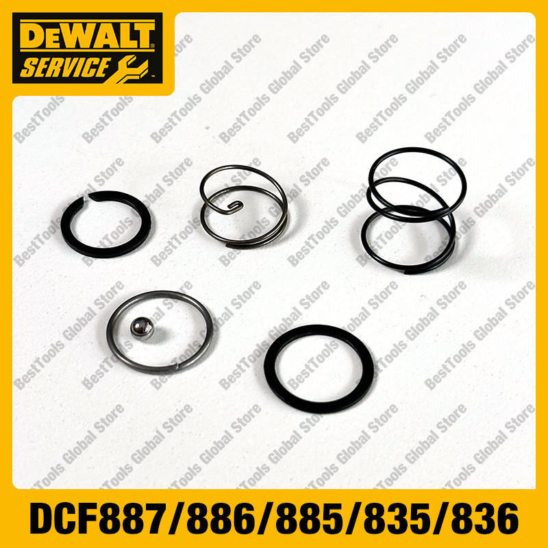 Impact Screwdriver Anvil Spring Circlip Assembly For DEWALT DCF887 DCF886 DCF885 DCF835 DCF836