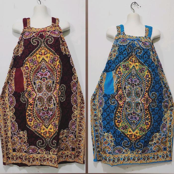 60uv- Daster Lie Ing Yukensi Terbaru Ld 125/130 Motif Bangkok - Daster Yukensi Ld 125