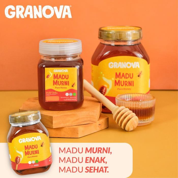 rxi7- Granova - Madu Murni Randu / Multiflora / Nusantara (Premium, Madu Asli 100%)