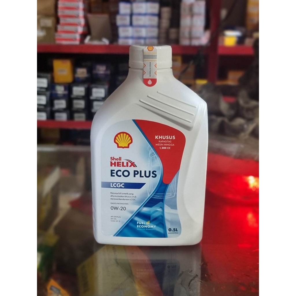 Oli Shell Helix Eco Plus 0W/20 0.5L