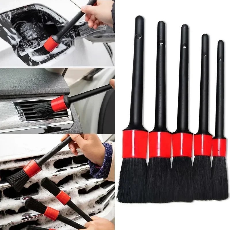 Detailing Brush Set Car Brushes Car Detailing Brush For Car Cleaning Detailing Brush Dashboard Air