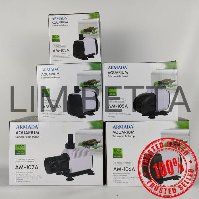 Ready- Pompa Aquarium Armada 103 / 104 / 105 /106 / 107 / Power Head Armada -Gratisongkir