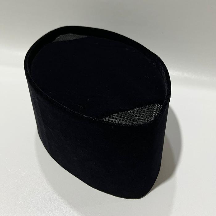 BASMALA - Songkok Hitam Beludru Polos Peci Presiden Hitam Kopiah Santri Kopiah Upacara