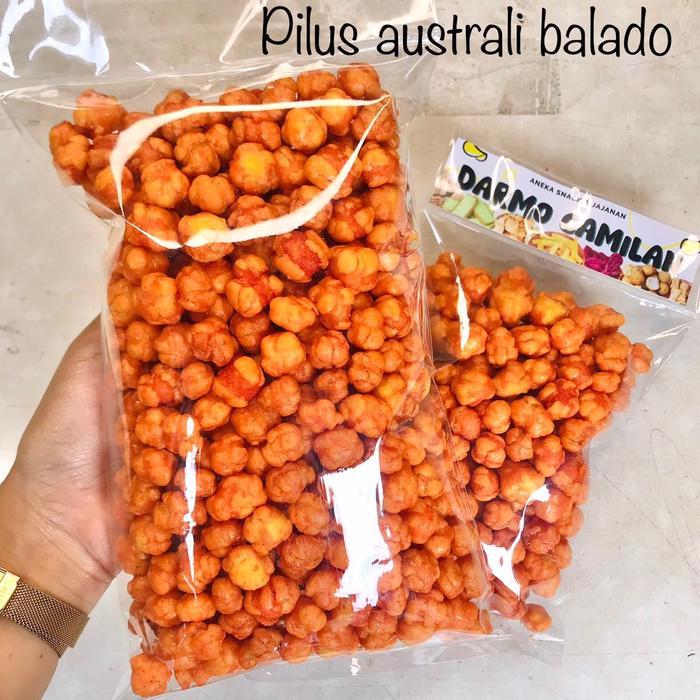 Pilus Jagung 400gr 200gr Pilus Australia Arab Trio Balado Gurih