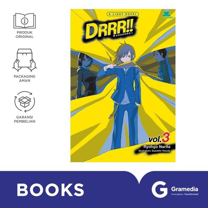 Gramedia Komik Drrr Durarara Volume 3 (Ryohgo Narita) #Gratisongkir