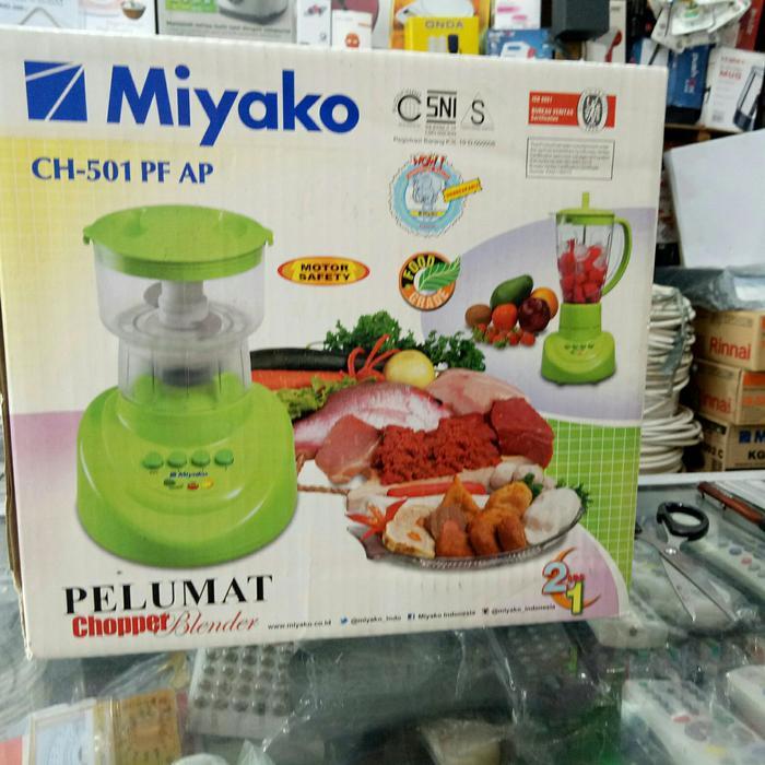 Blender + Coper Daging Miyako 2 In 1(Plastik) Pf/Ap Ch 501 1,5 Liter