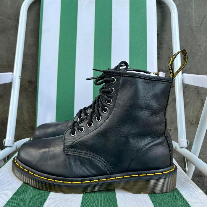 DR MARTENS 1460 BLACK NAPPA