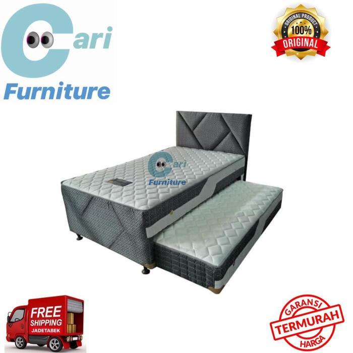 Ranjang Sorong Olympic Springbed 2 In 1 New Arity 100X200 