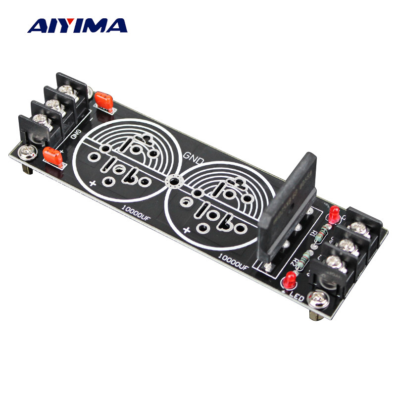 Aiyima 30A Large High Power Amplifier Double Power Supply Rectifier Filter Board Hifi Diy Amplifier