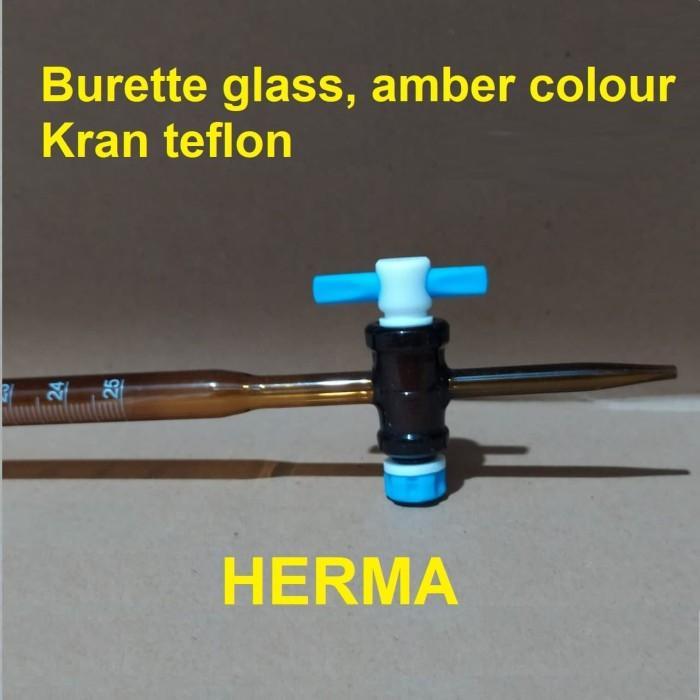 Buret Amber 25Ml Burette Glass 25 Ml Amber Coklat Ptfe Buret Coklat Buret Amber Herma Or Sanai
