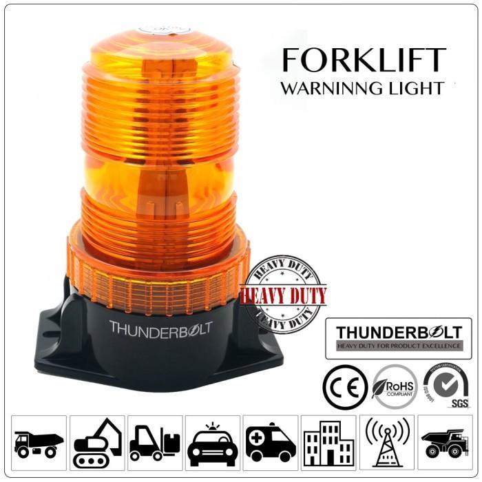 Rotary Lamp Forklift Bulat Panjang