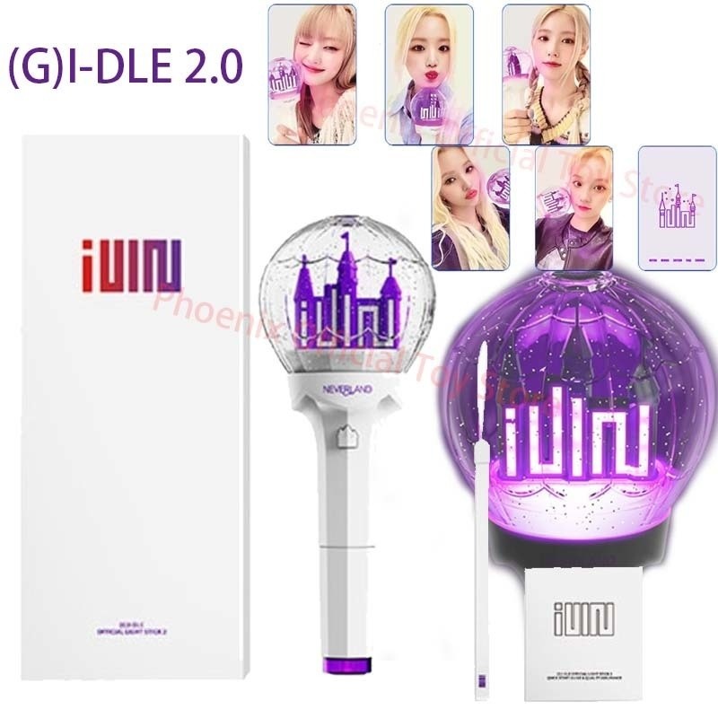 New Gidle Lightstick Ver.2 Korea (G)I-Dle Light Stick Version 2 1 Castle Concert Lamp Party Flash