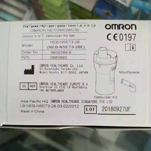 Tempat Obat Nebulizer Omron Ne C28 Ne C29 Nebulizer Kit
