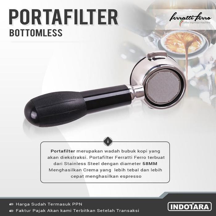 Portafilter Bottomless - Ferratti Ferro