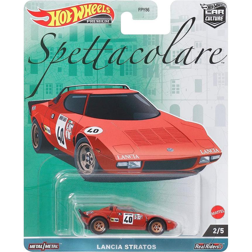 Ready Hot Wheels Lancia Stratos Spettacolare Premium 2023