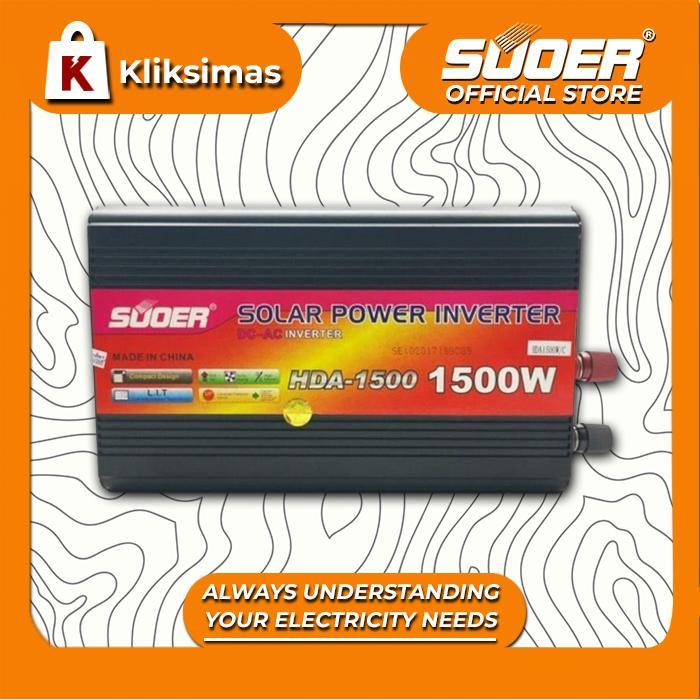 INVERTER HDA 1500 WATT + CHARGER SUOER