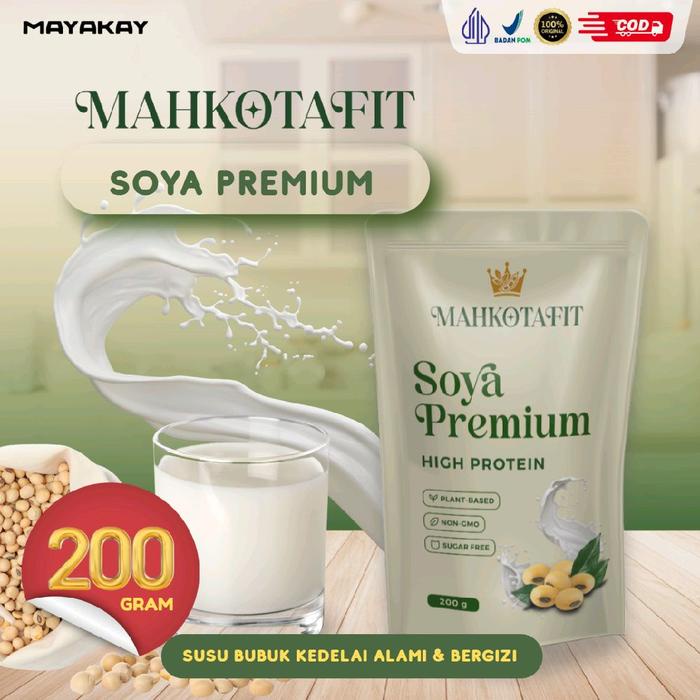 New Susu kedelai Protein Bubuk MAHKOTA FIT