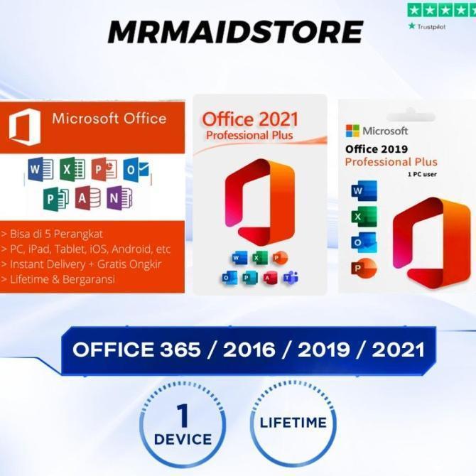 Microsoft Office 365 Office 2016 Office 2019 Office 2021 Original