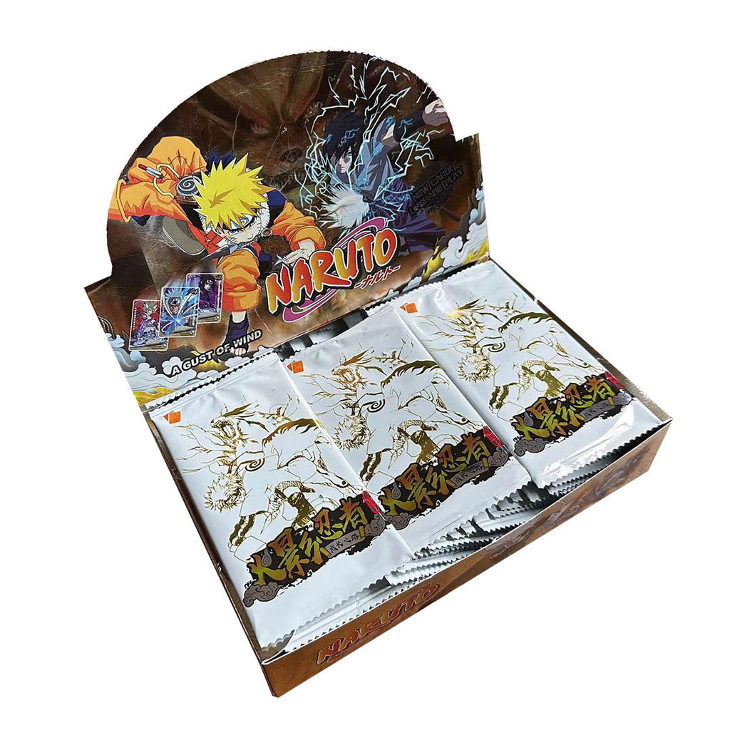 Naruto Card in English The Chapter of Soldiers Naruto Bronzing Inheritance Collection CP Card Childr