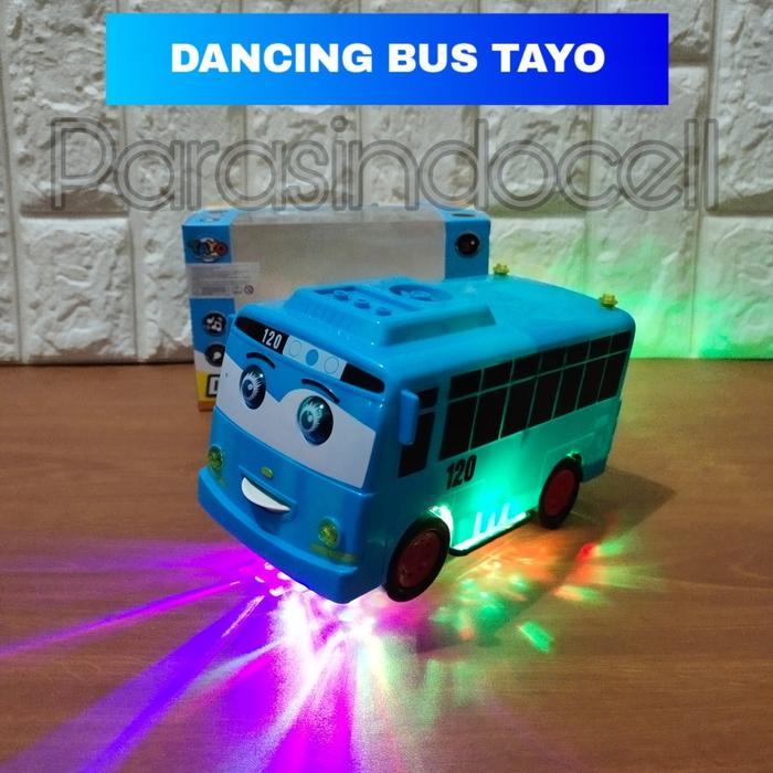 Mainan Dancing Bus Tayo Musik Lampu Tayo Oleng