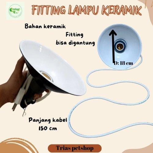FITTING LAMPU KERAMIK/fitting lampu keramik dome/fitting dome keramik