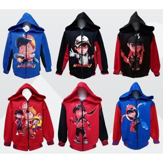 [Voucher] Jaket Anak Laki - Jaket Anak Boboiboy - Jaket Anak Cowok Boboiboy