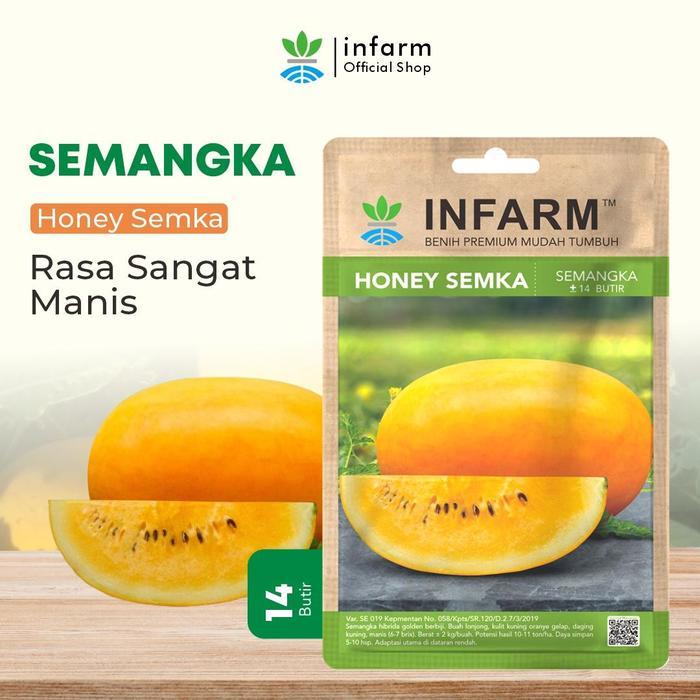 [Voucher] INFARM - Benih Bibit Semangka Benih Buah Semangka Kuning Bibit Buah Buahan Benih Buah