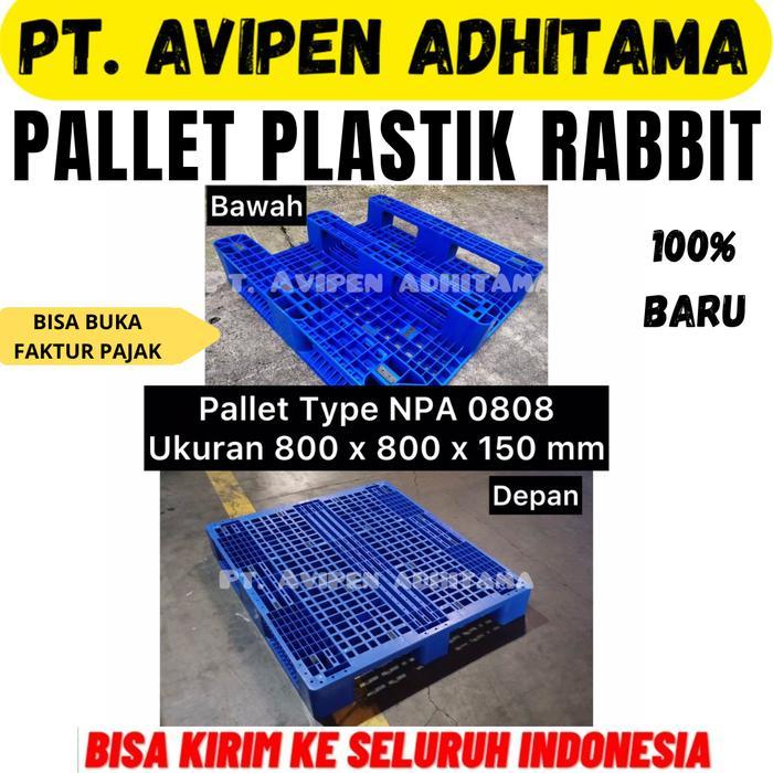 Pallet Plastik Palet Plastic Rabbit Industri Gudang