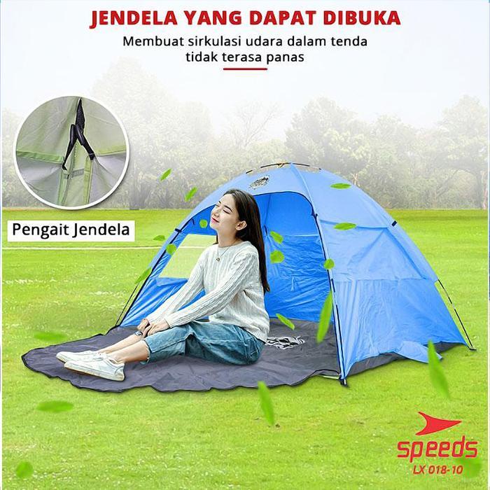 Speeds Tenda Pantai Tenda Camping 2 Orang Bahan Polyester Outdoor 018-10