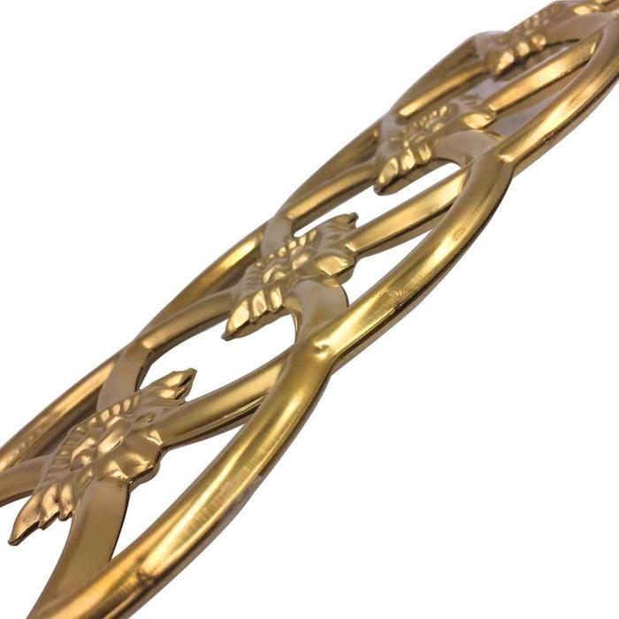 Mantabetul 30*10Cm Ornamen Aksesories Pagar Ornamen Pagar Stainless Steel Hiasan Pagar Rumah Ornamen