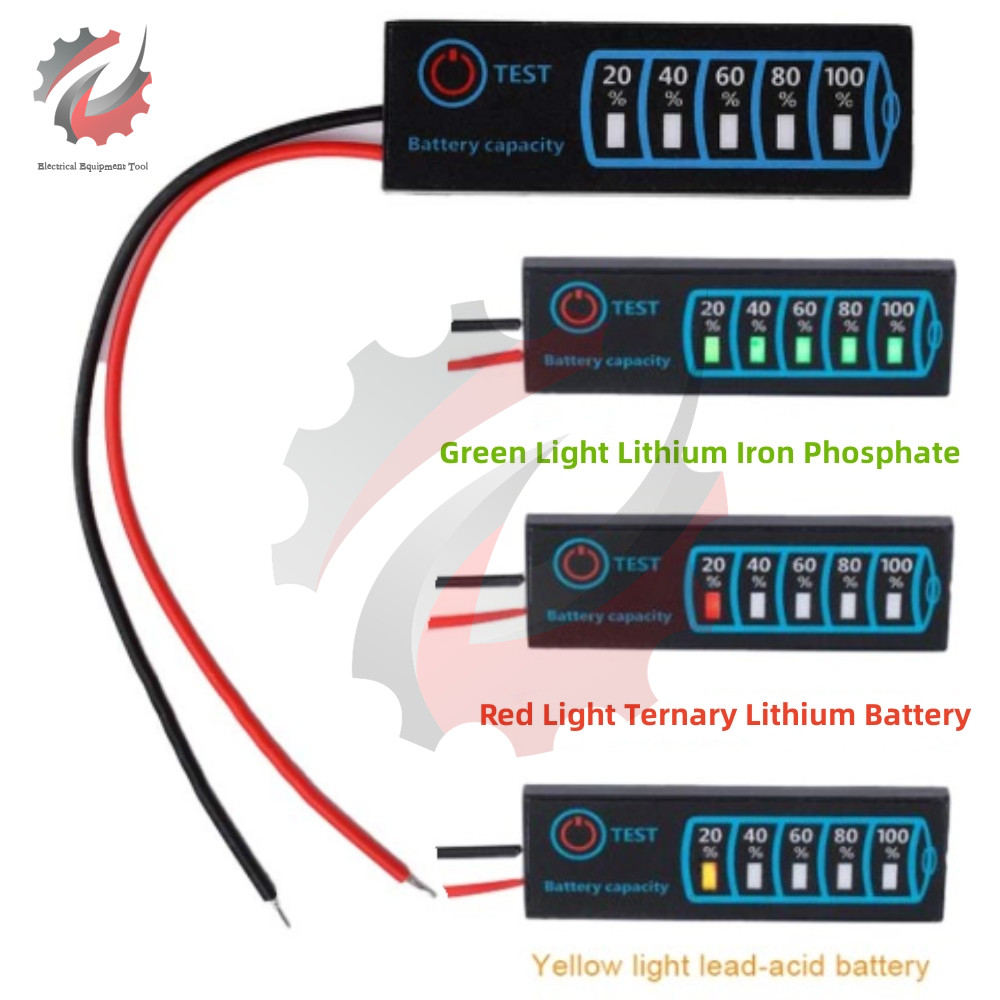 3-Series Battery Level Indicator Ternary Lithium Battery Lithium Iron Phosphate Lead-Acid Battery Ca