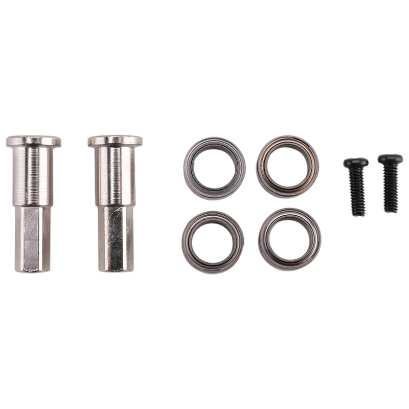 5Mm Metal Combiner Wheel Hub Hex Adapter With Bearing Upgrade Accessories For Wpl D12 1/10 Rc Truck 