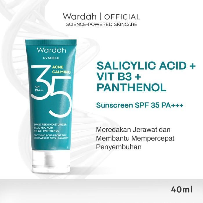 07f1- Wardah Paket Acne Fighter Calming & Soothing Skin ( Kulit Berjerawat Dan Meredakan