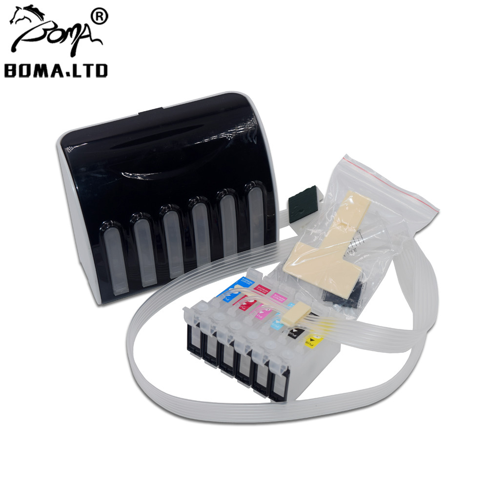 BOMA.LTD PX660 PX650 P50 T60 T50 TX650 Bulk Ink Ciss Without Chip For EPSON RX585 RX595 RX685 RX610 
