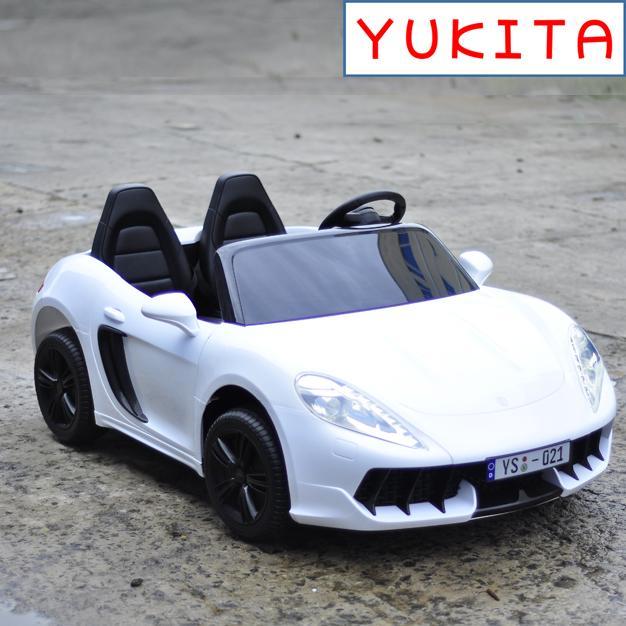 Mobil Aki Yukita YSA-021 12 Volt (bisa muat 2 orang dewasa) - Putih