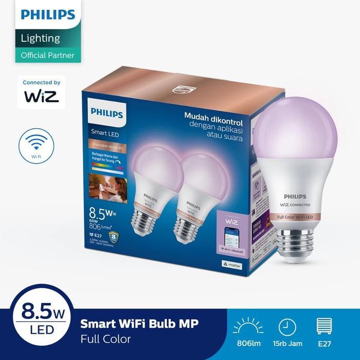 Philips Lampu Smart Led Multipack8,5W-Rgb