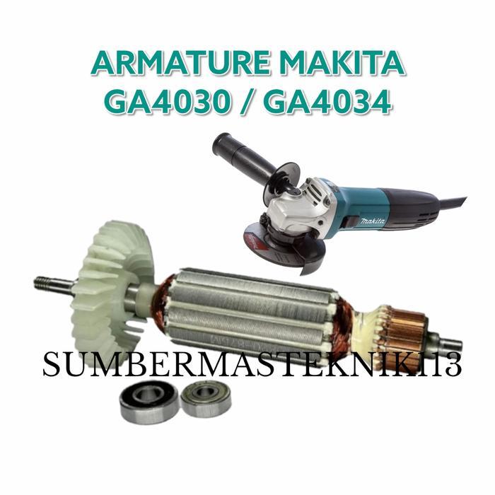 Terbatas Armature Makita Ga4034 Angker Gerinda Makita Ga 4034 Promo Benz Terlariss 