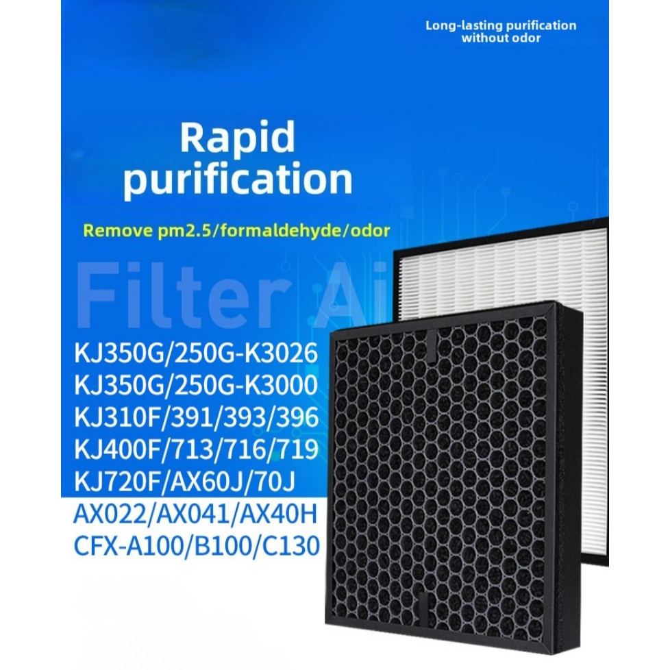 TERBARU Samsung Air Purifier KJ350G-K3026/310F hEAP Filter AX041/250/720/396 Core Replacement Part