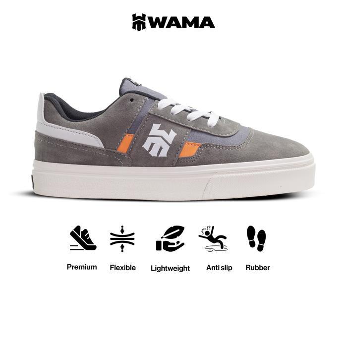 SEPATU WAMA GAXIN V2 39-43 SEPATU PRIA SNEAKERS SHOES CASUAL VULCANIZED