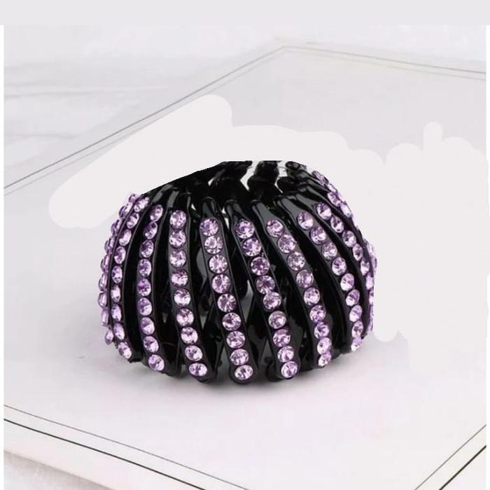 0jf5- Cepol RambutKonde Korea Rambut Korea Ikat Cepol Konde Korea Permata