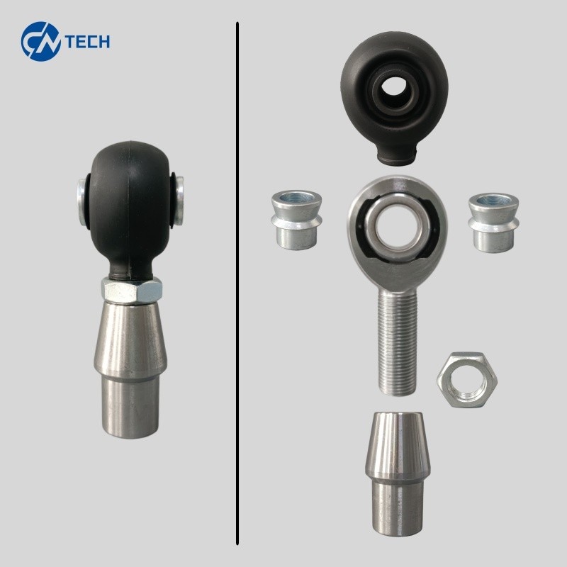 Inch Heim Joint 1/2-20, 5/8-18, 3/4-16, 7/8-14, Rod End + Spacer + Rubber Boot + Jam Nut + Weldable