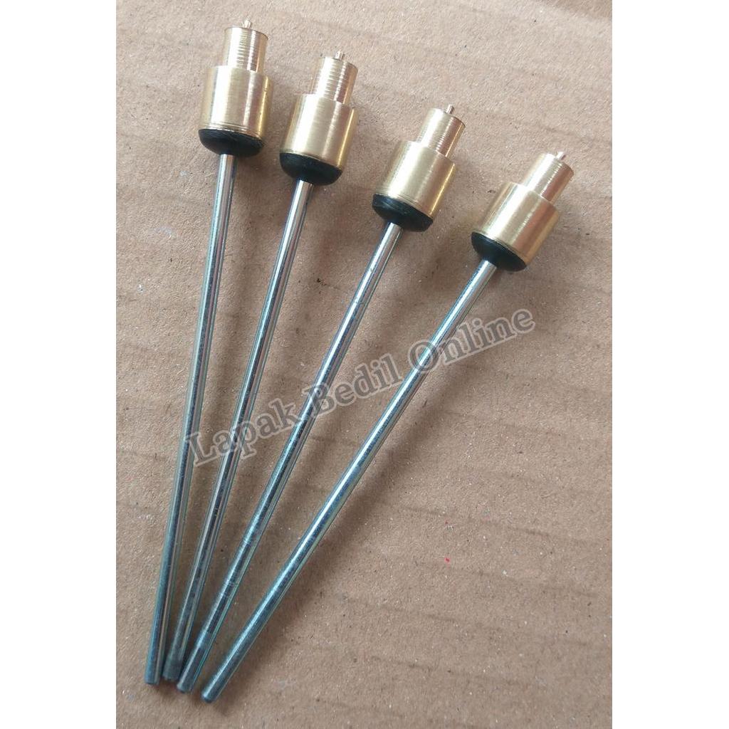 New Pentil Tabung Kuningan Teflon Hitam Cembung AS 2.5mm