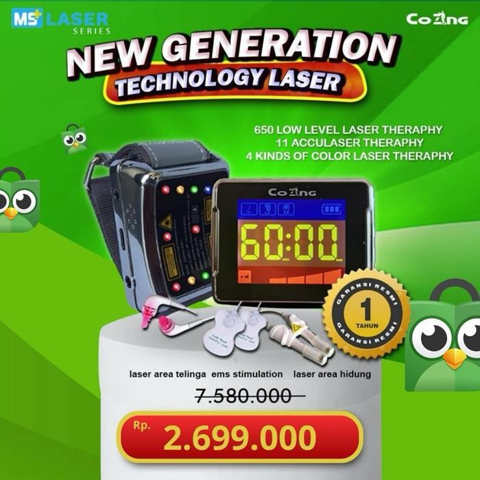Jam Dr Terapi Laser Cozing Perfect 10+1 Acupoint Plus Terbaru 4 Warna Watches Quartz