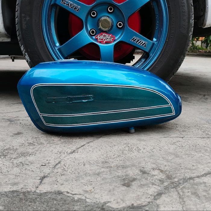 TANGKI CB125 CB 125 WARNA BIRU US
