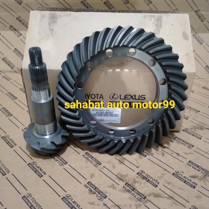 Ready Gear Set Hartop 2F 937 Crown Wheel Pinion Gigi Gardan Hartop 2F