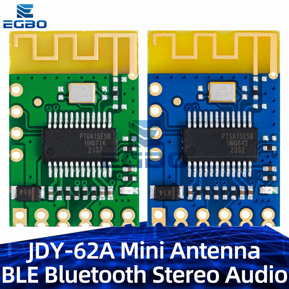 Jdy-62A Mini Antenna Ble Bluetooth Stereo Audio Dual Two Channel High Low Level Board Module For