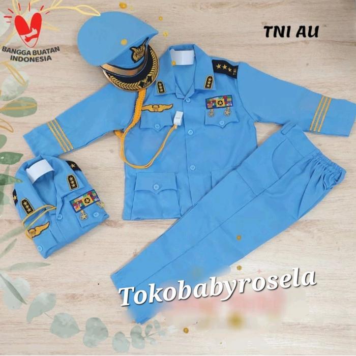 Baju Profesi Angkatan Udara / TNI AU anak Kemeja Fashion
